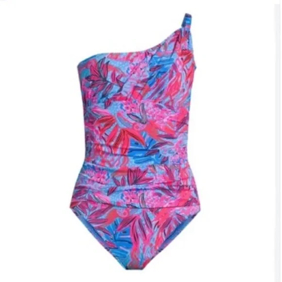 Lilly Pulitzer Blaine One-Piece Swimsuit Size 2 - Picture 9 of 9